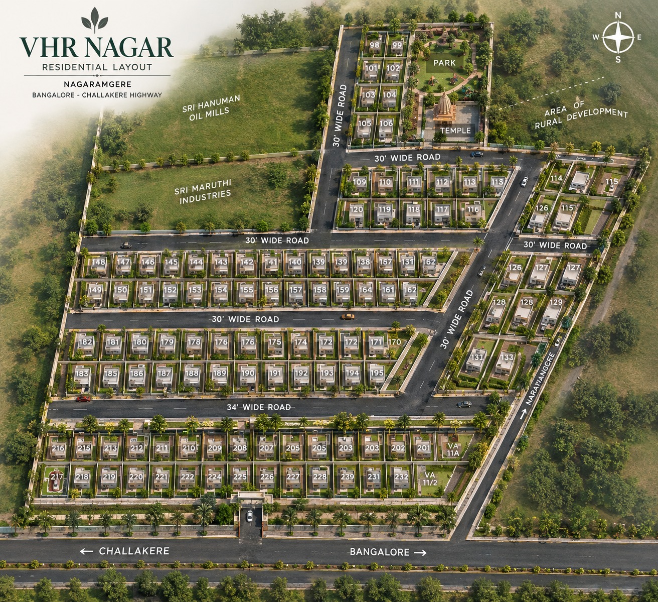 VHR Nagar — Residential Layout