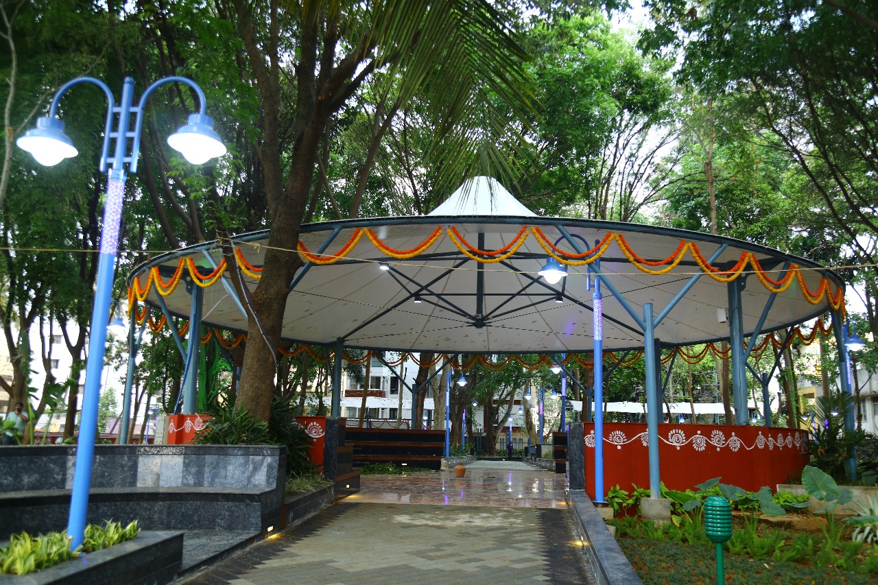 Pathway and planting