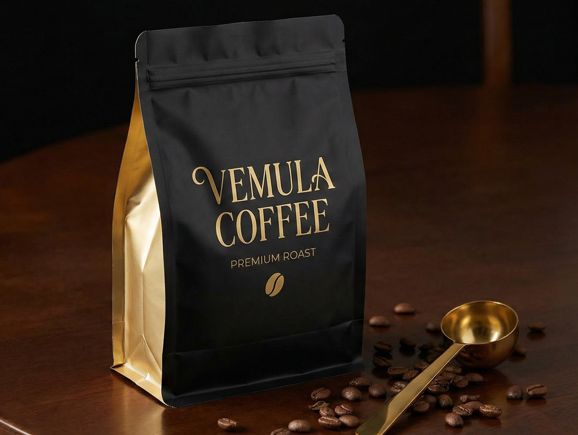 Vemula coffee packaging